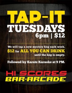 Tap-It Tuesdays @ Hi Scores Bar-Arcade | Henderson | Nevada | United States
